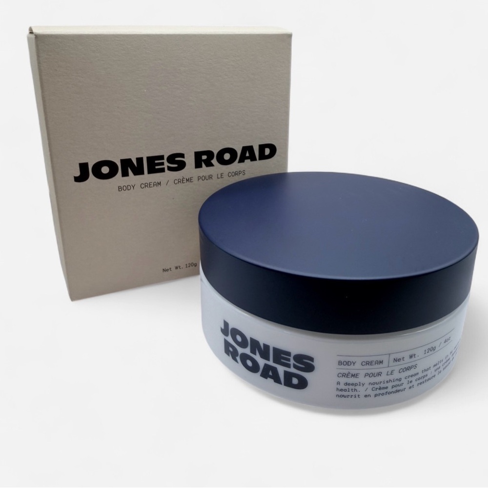 Jones Road Blue and White Body Cream